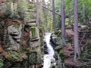 💦 Podgórna Waterfall – The Natural Wonder of Przesieka